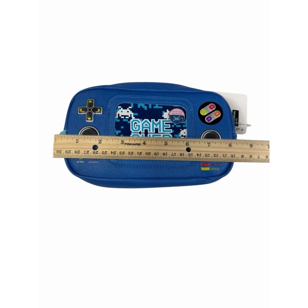 Kids School Pencil Case Zipper Pouch PEN & GEAR game over video gamer‎ kid